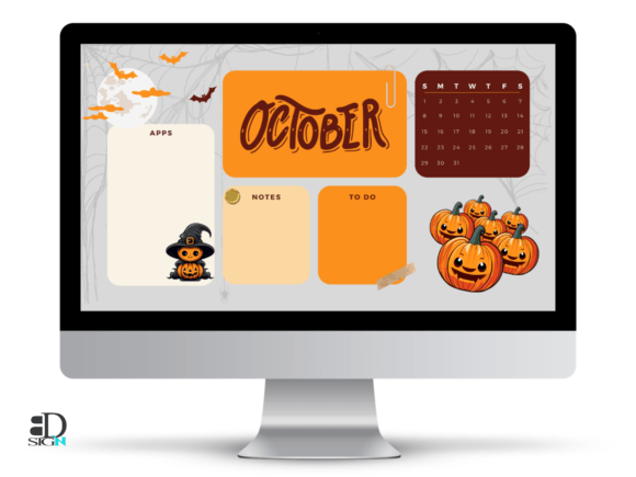 Download Halloween October 2023 Desktop Wallpaper - October Collection