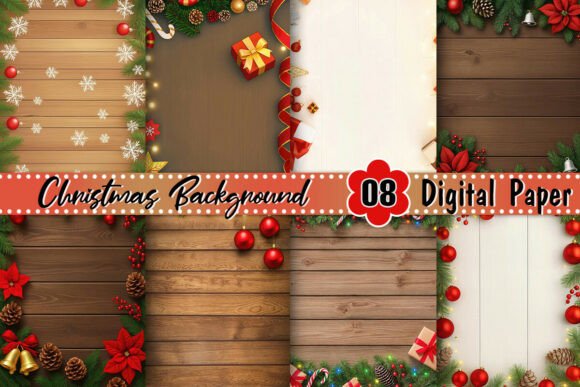 Download Christmas Wood Background - Christmas wood background Collection