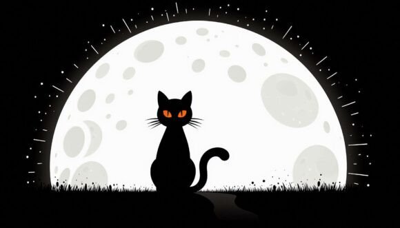 Download Eerie Halloween Cat - Cat Collection