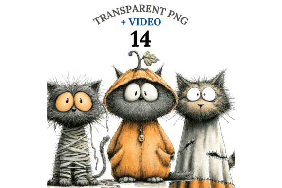 Download 14 Quirky Cat - Cat Collection