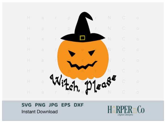 Download Witch Please SVG, Halloween Pumpkin PNG - Witch Collection