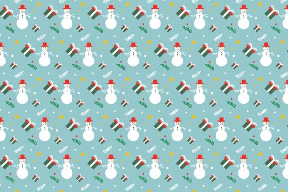 Download Christmas Frosty Pattern Background - Premium Bundle