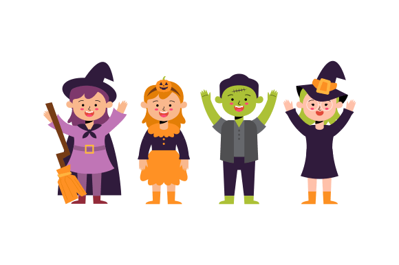 Download Kids Character Wear Halloween Costume - Halloween costume Collection
