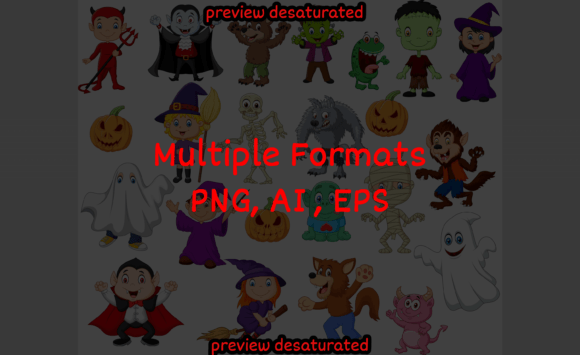 Download Cartoon Children with Halloween Costume - Halloween costume Collection