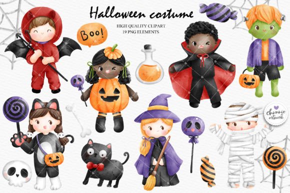 Download Halloween Clipart, Halloween Costume - Halloween costume Collection