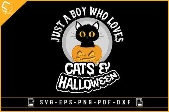 Download Cat &amp; Halloween Lover Design Sublimation - Cat Collection