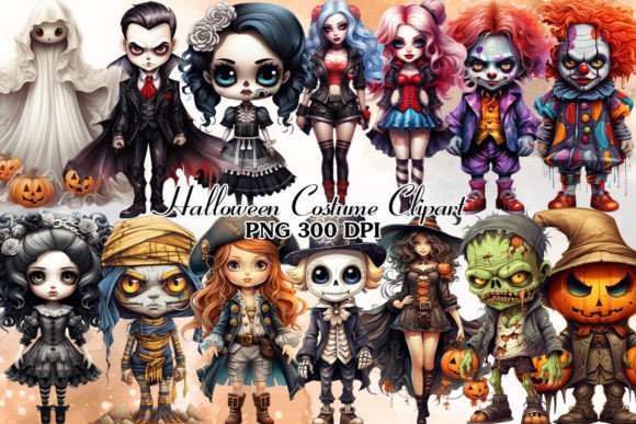 Download Halloween Costume Sublimation Clipart - Halloween costume Collection