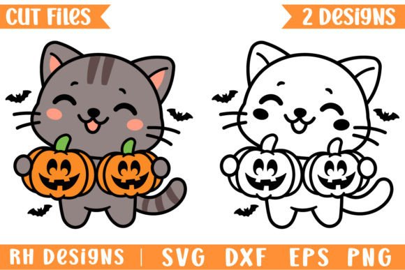 Download Halloween Cat SVG | Halloween Cut Files - Cat Collection