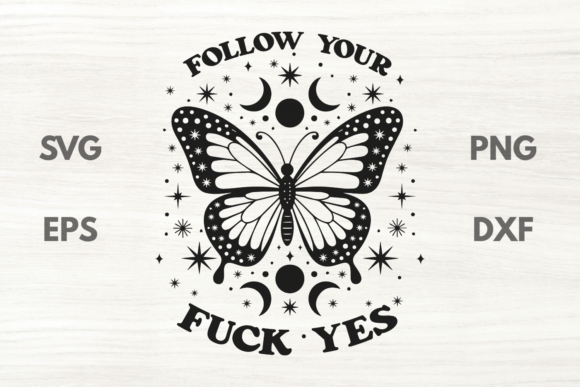 Download Witchy Butterfly Quote SVG - Witch Collection